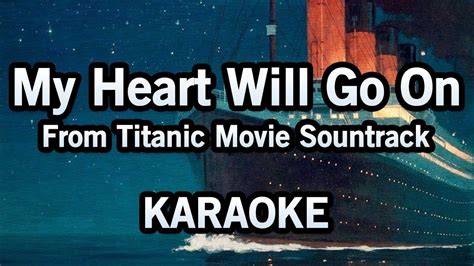 youtube karaoke my heart will go on